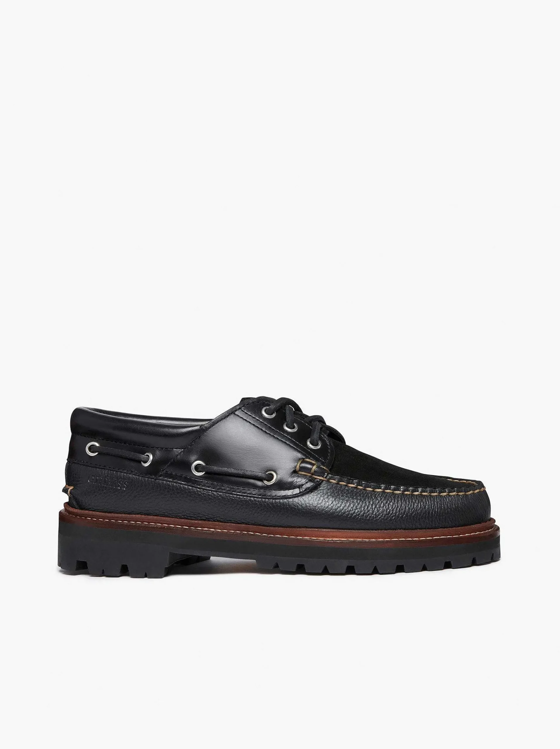 G.H.BASS 1876 Camp Moc Black Fashion