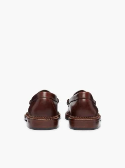 G.H.BASS 1876 Weejuns Larson Penny Loafers Brown Best