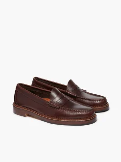 G.H.BASS 1876 Weejuns Larson Penny Loafers Brown Best