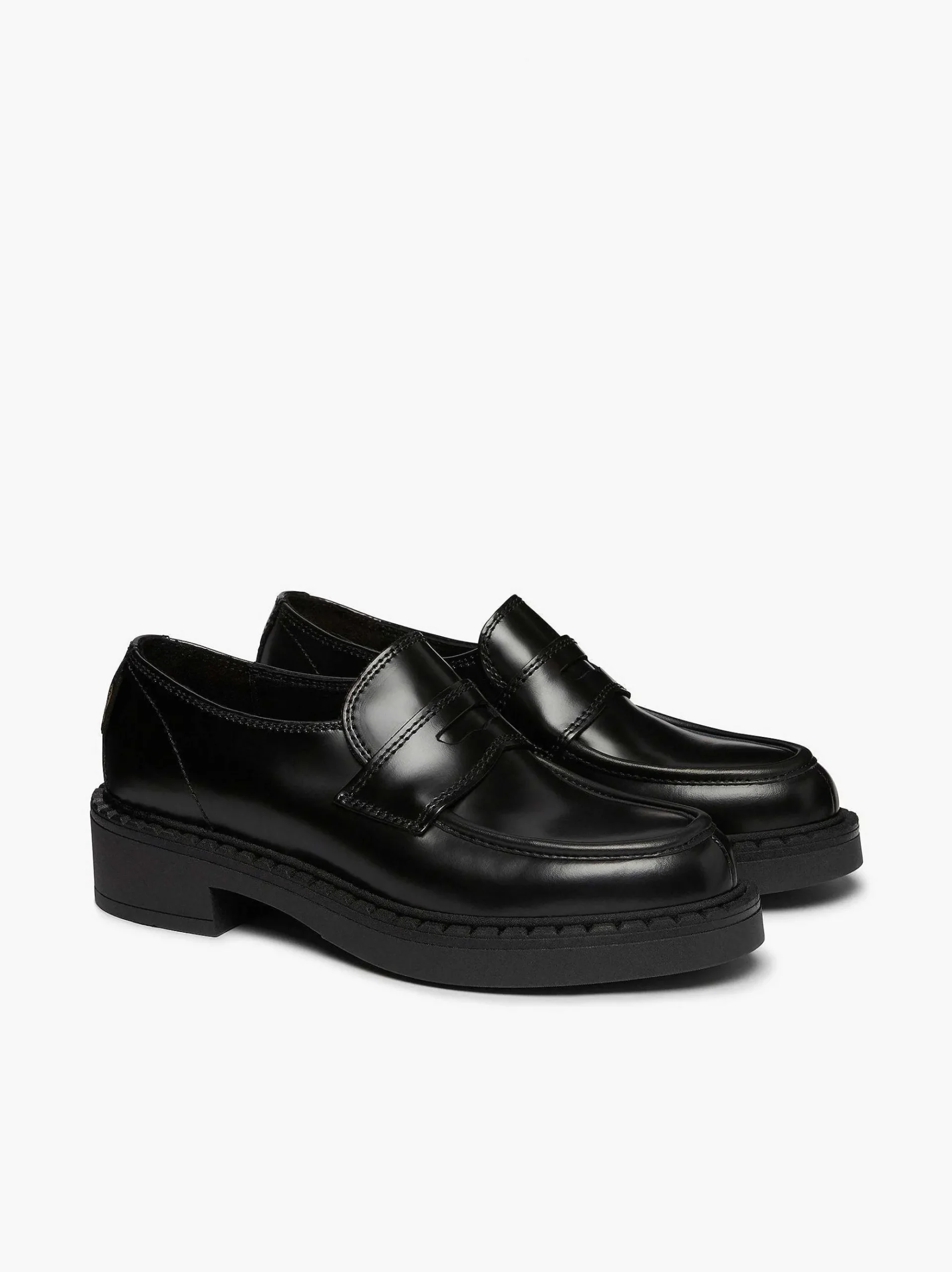 G.H.BASS Albany Ii Saddle Loafers Black Cheap