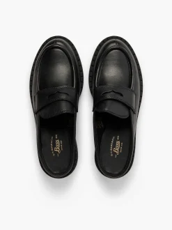 G.H.BASS Albany Ii Saddle Slides Black Sale