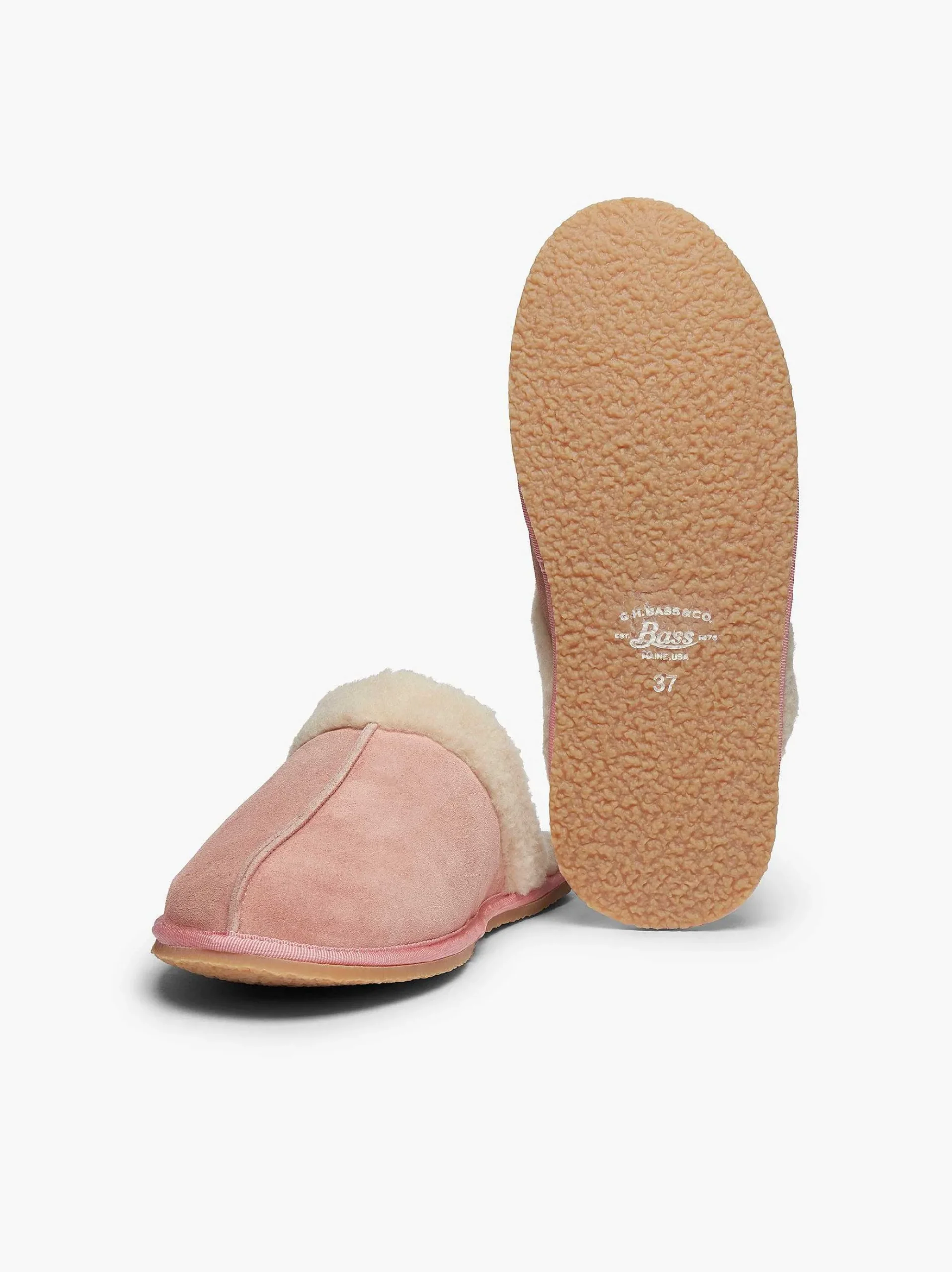 G.H.BASS Aspen Mule Slippers Peach Sale