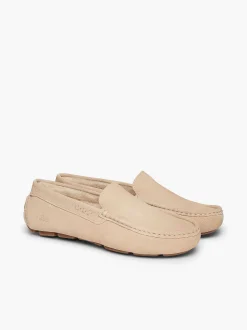 G.H.BASS Buffalo Moccasin Slippers Earth Nubuck Discount