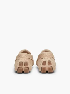 G.H.BASS Buffalo Moccasin Slippers Earth Nubuck Discount