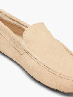G.H.BASS Buffalo Moccasin Slippers Earth Nubuck Discount