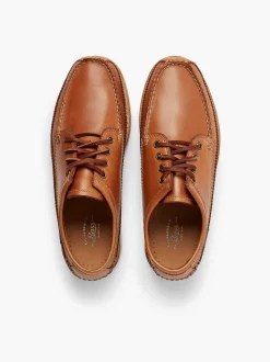 G.H.BASS Camp Moc Iii Lyndon 4-Eye Moccasin Tan Cheap