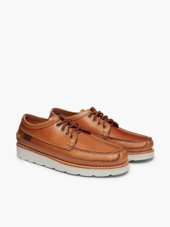 G.H.BASS Camp Moc Iii Lyndon 4-Eye Moccasin Tan Cheap