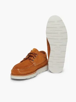 G.H.BASS Camp Moc Iii Lyndon 4-Eye Moccasin Tan Suede Cheap