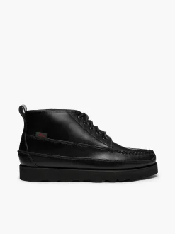 G.H.BASS Camp Moc Iii Ranger Boots Black Fashion