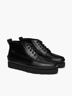 G.H.BASS Camp Moc Iii Ranger Boots Black Fashion