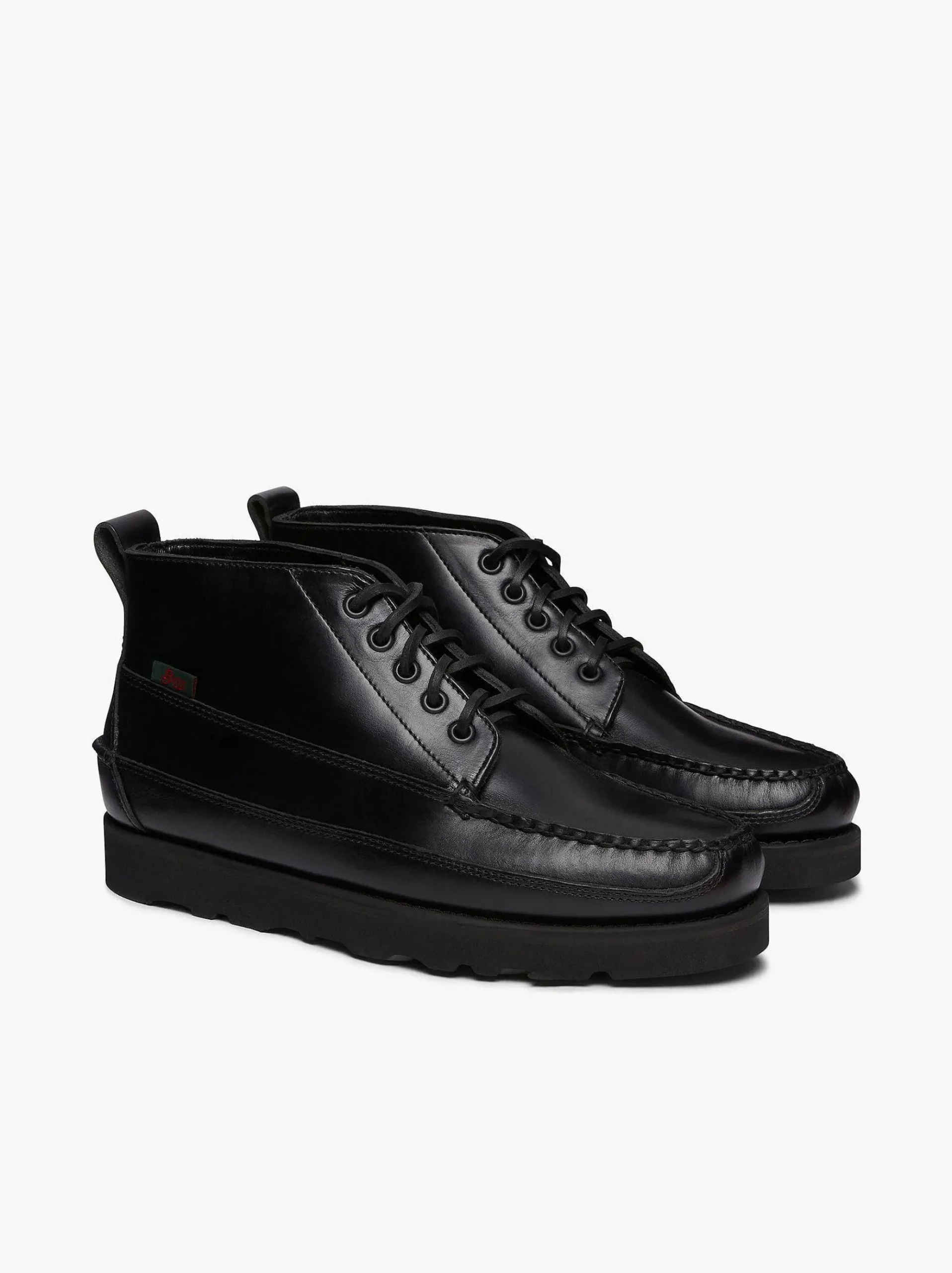 G.H.BASS Camp Moc Iii Ranger Boots Black Fashion