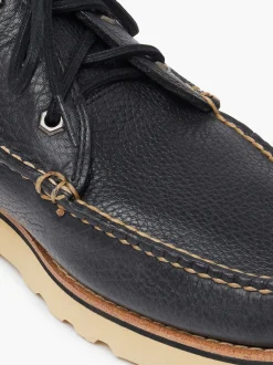 G.H.BASS Camp Moc Ranger Boots Black Sale