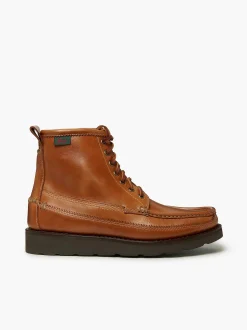 G.H.BASS Camp Moc Ranger Hi Boots Mid Brown Cheap