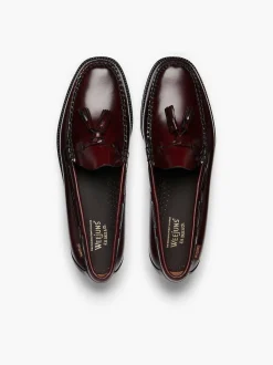 G.H.BASS Easy Weejuns Larkin Tassel Loafers Wine Sale