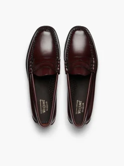 G.H.BASS Easy Weejuns Larson Penny Loafers Wine Discount
