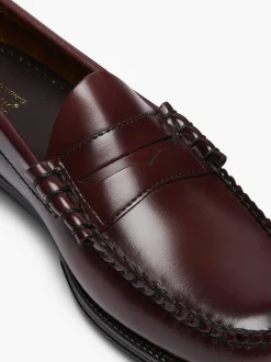 G.H.BASS Easy Weejuns Larson Penny Loafers Wine Discount