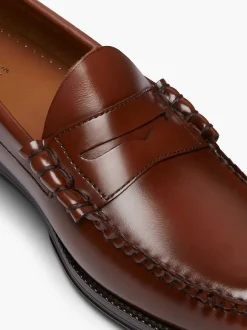 G.H.BASS Easy Weejuns Larson Penny Loafers Brown Fashion