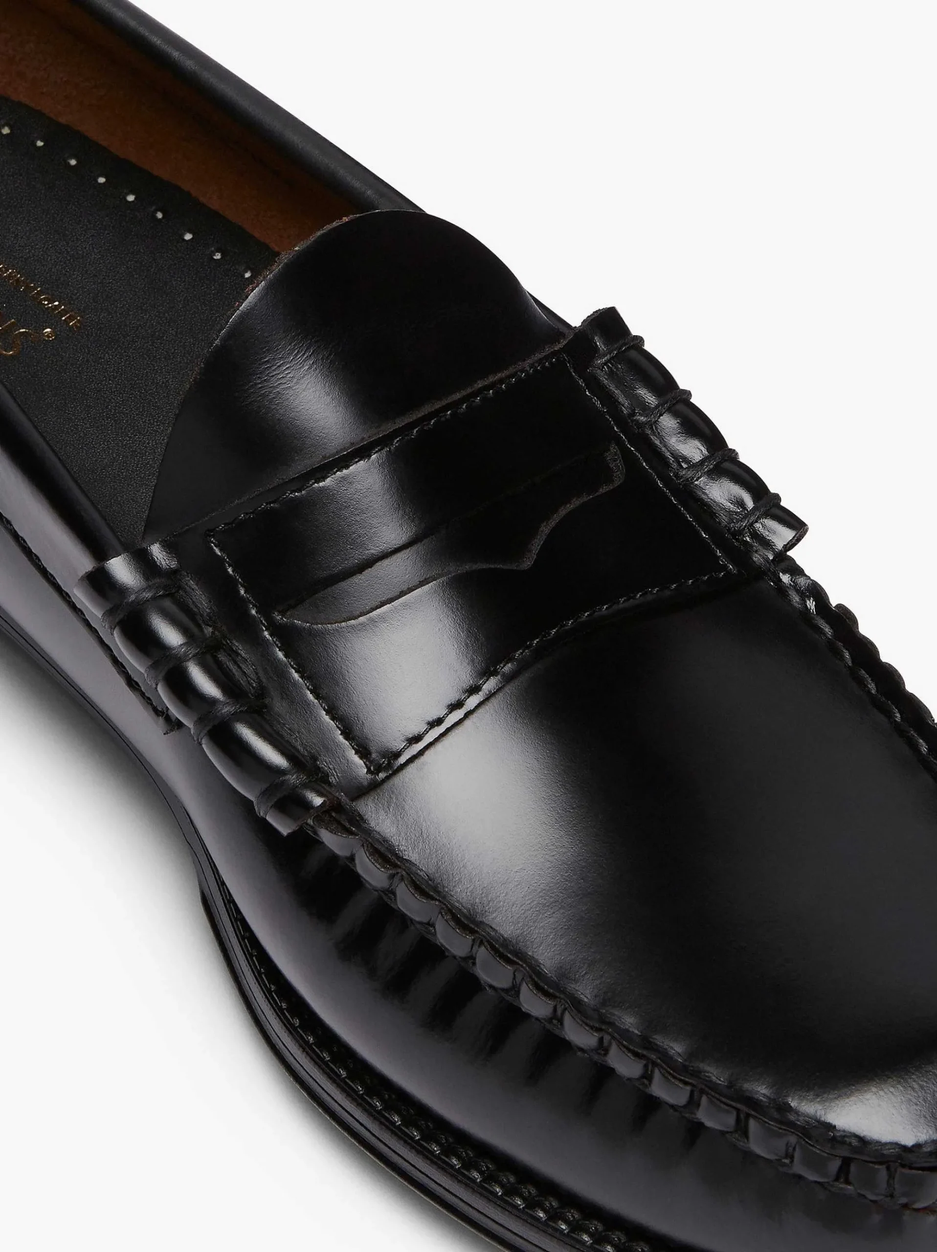G.H.BASS Easy Weejuns Larson Penny Loafers Black Store