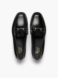 G.H.BASS Easy Weejuns Lincoln Penny Loafers Black Best