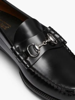 G.H.BASS Easy Weejuns Lincoln Penny Loafers Black Best