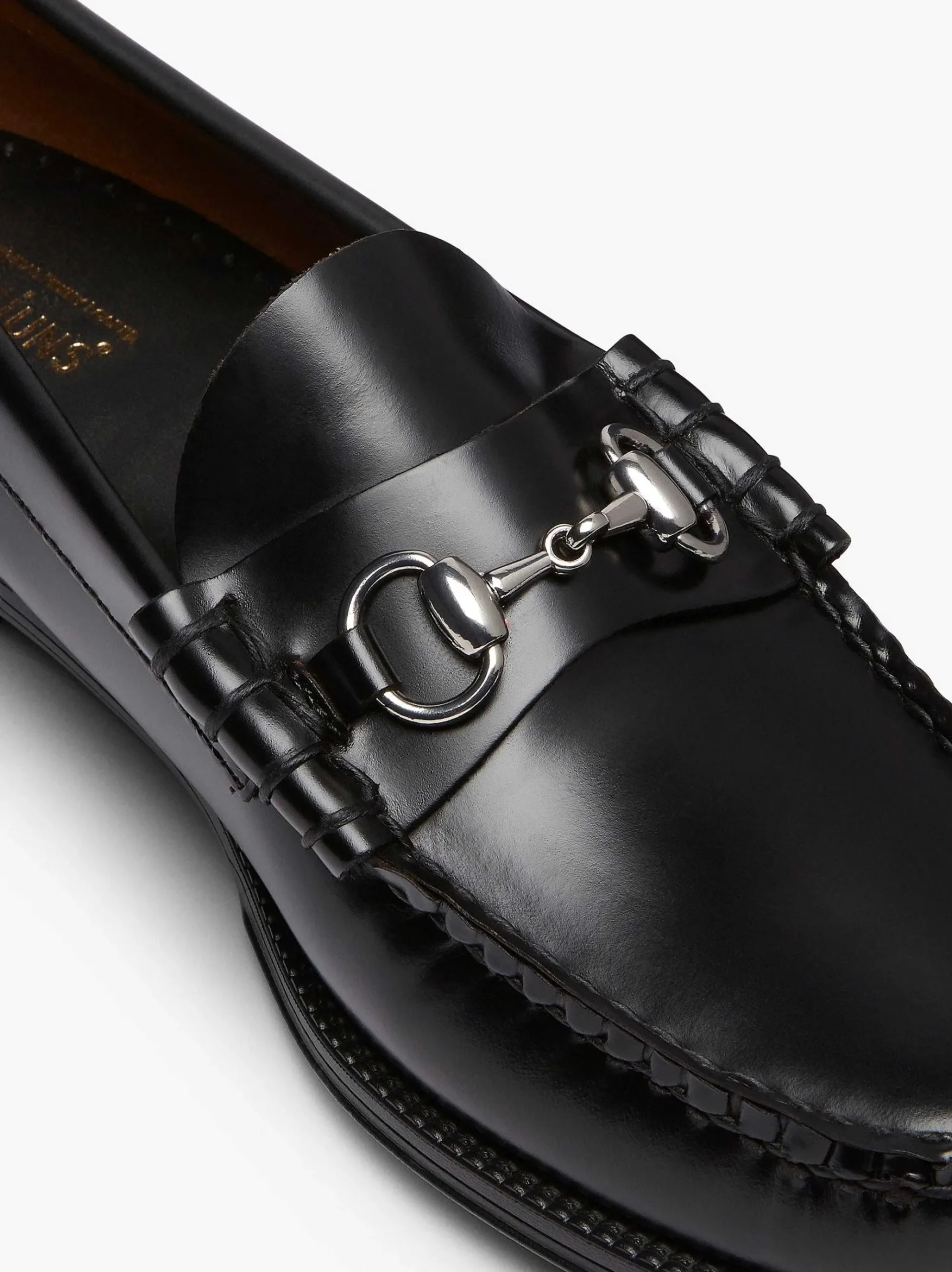 G.H.BASS Easy Weejuns Lincoln Penny Loafers Black Best