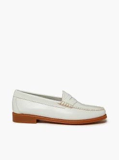 G.H.BASS Easy Weejuns Penny Loafers White Cheap