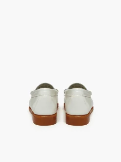 G.H.BASS Easy Weejuns Penny Loafers White Cheap
