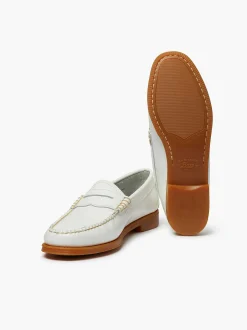 G.H.BASS Easy Weejuns Penny Loafers White Cheap