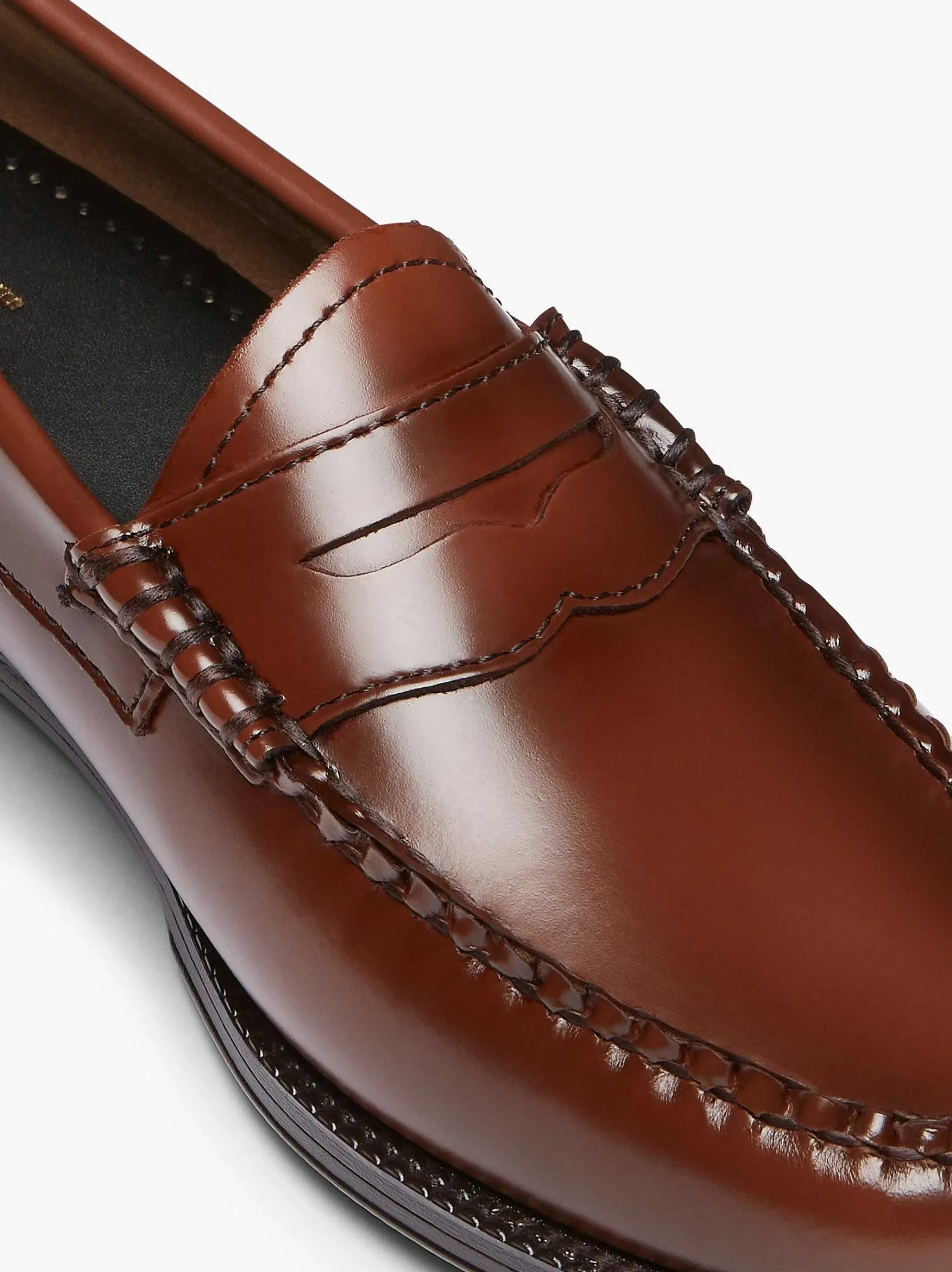 G.H.BASS Easy Weejuns Penny Loafers Cognac Cheap