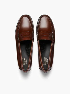 G.H.BASS Easy Weejuns Penny Loafers Cognac Cheap