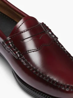 G.H.BASS Easy Weejuns Penny Loafers Wine Flash Sale