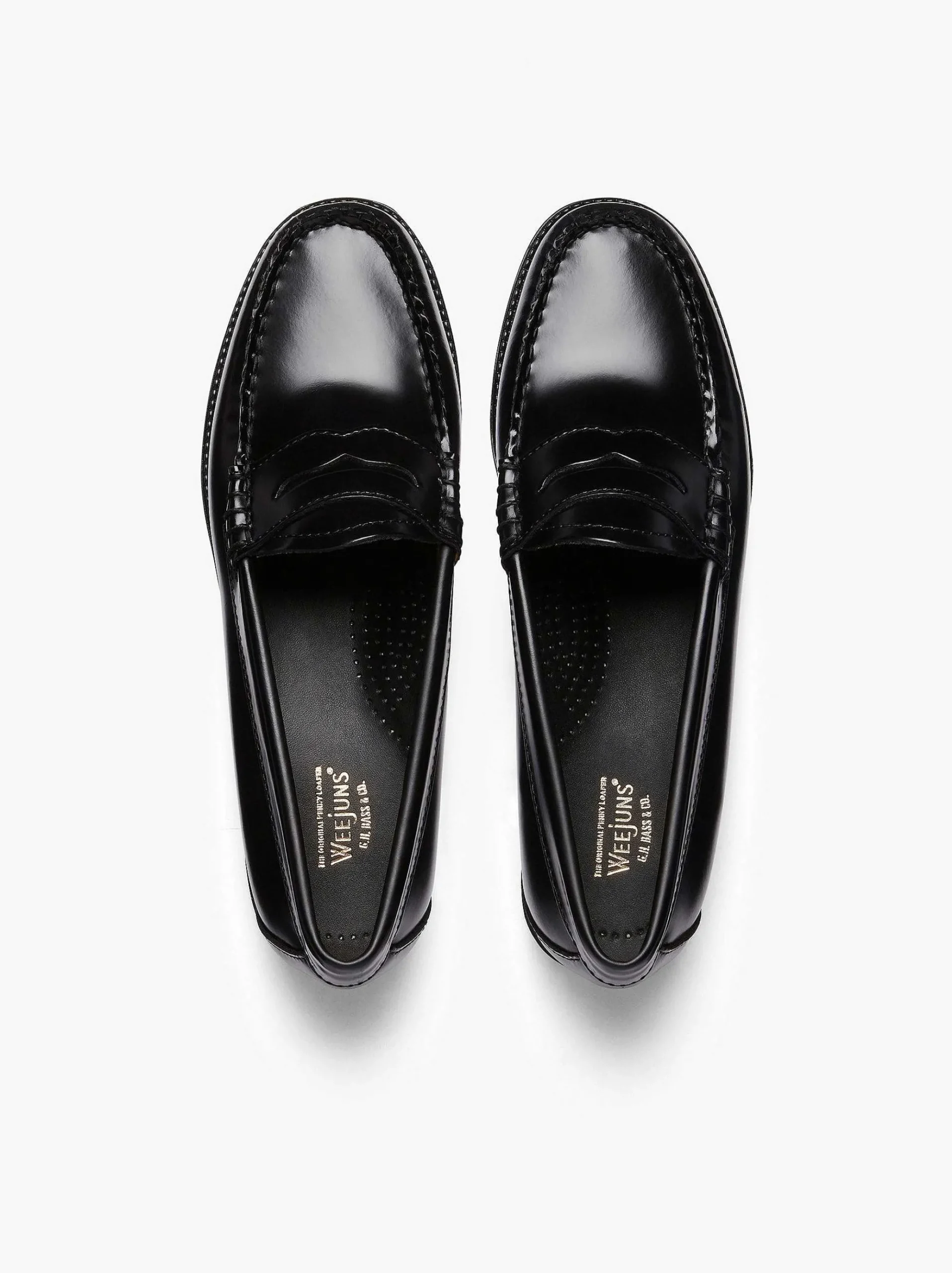 G.H.BASS Easy Weejuns Penny Loafers Black Sale