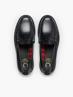 G.H.BASS G.H. Bass X Fred Perry Weejuns 90S Larson Penny Black Shop