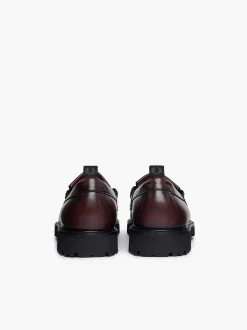 G.H.BASS X Fred Perry Weejuns 90S Layton Tassel Loafers Wine Cheap