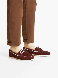 G.H.BASS Jetty Iii 2 Eye Boat Shoes Mid Brown Best Sale