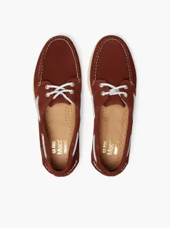 G.H.BASS Jetty Iii 2 Eye Boat Shoes Mid Brown Best Sale