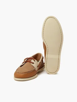 G.H.BASS Jetty Iii 2 Eye Boat Shoes Tan Clearance