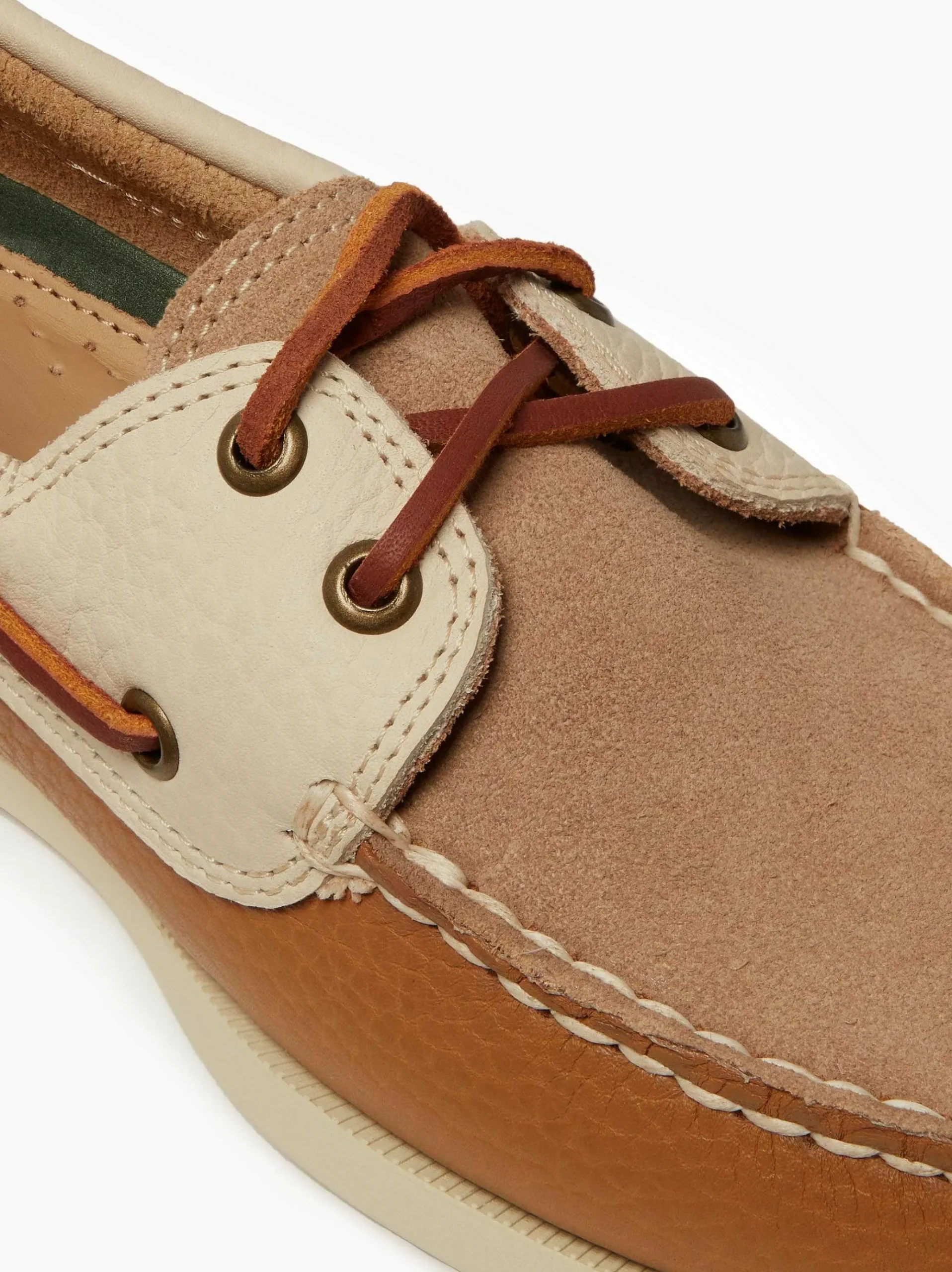 G.H.BASS Jetty Iii 2 Eye Boat Shoes Tan Clearance