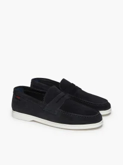 G.H.BASS Newport Penny Loafers Navy Outlet