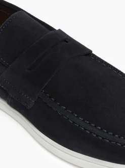 G.H.BASS Newport Penny Loafers Navy Outlet