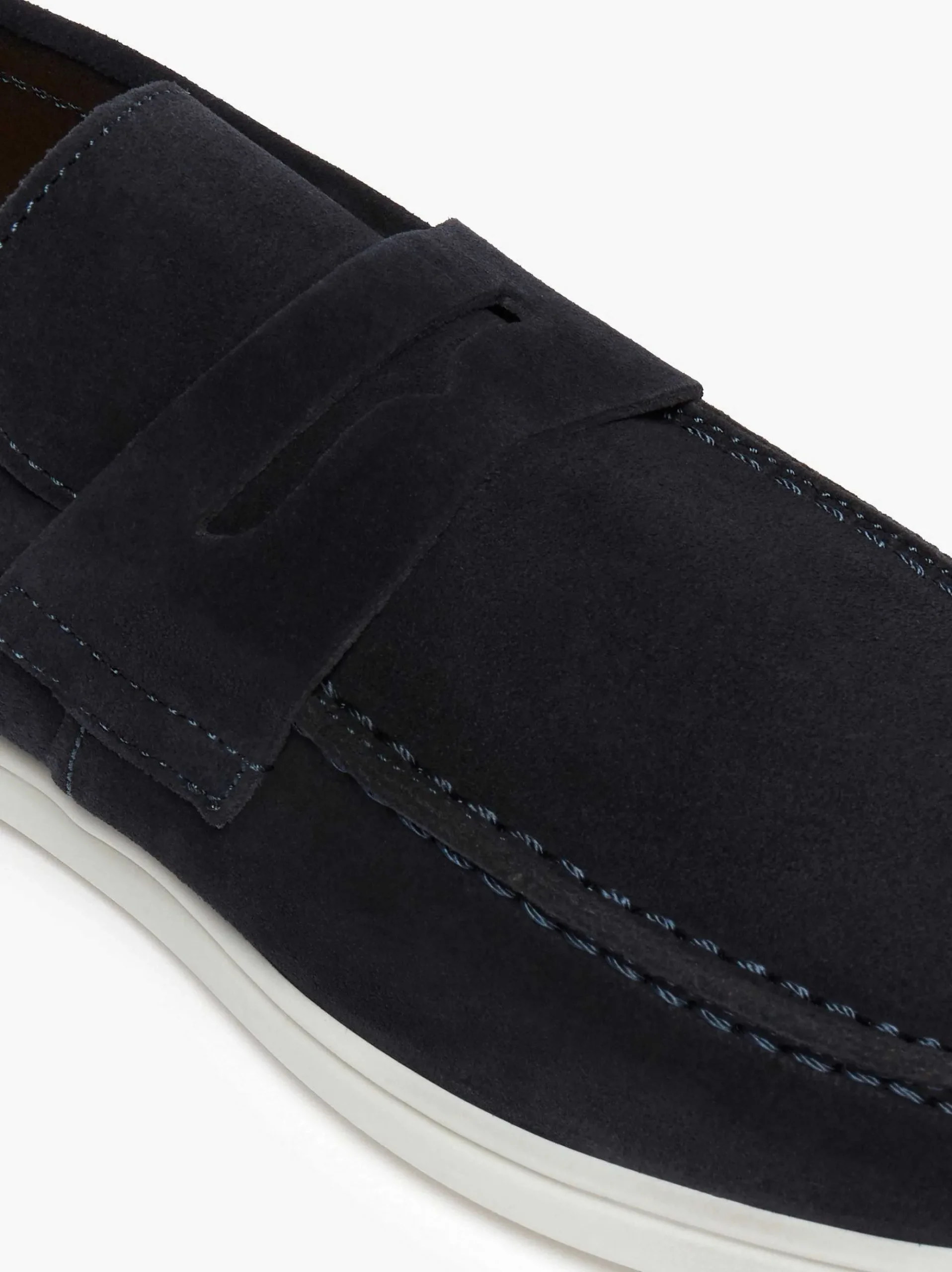 G.H.BASS Newport Penny Loafers Navy Outlet