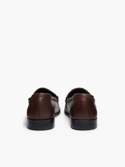 G.H.BASS Panama Lincoln Saddle Bar Loafers Brown Shop