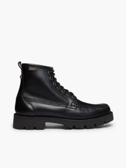 G.H.BASS Ranger Moc Harris Boots Black Shop