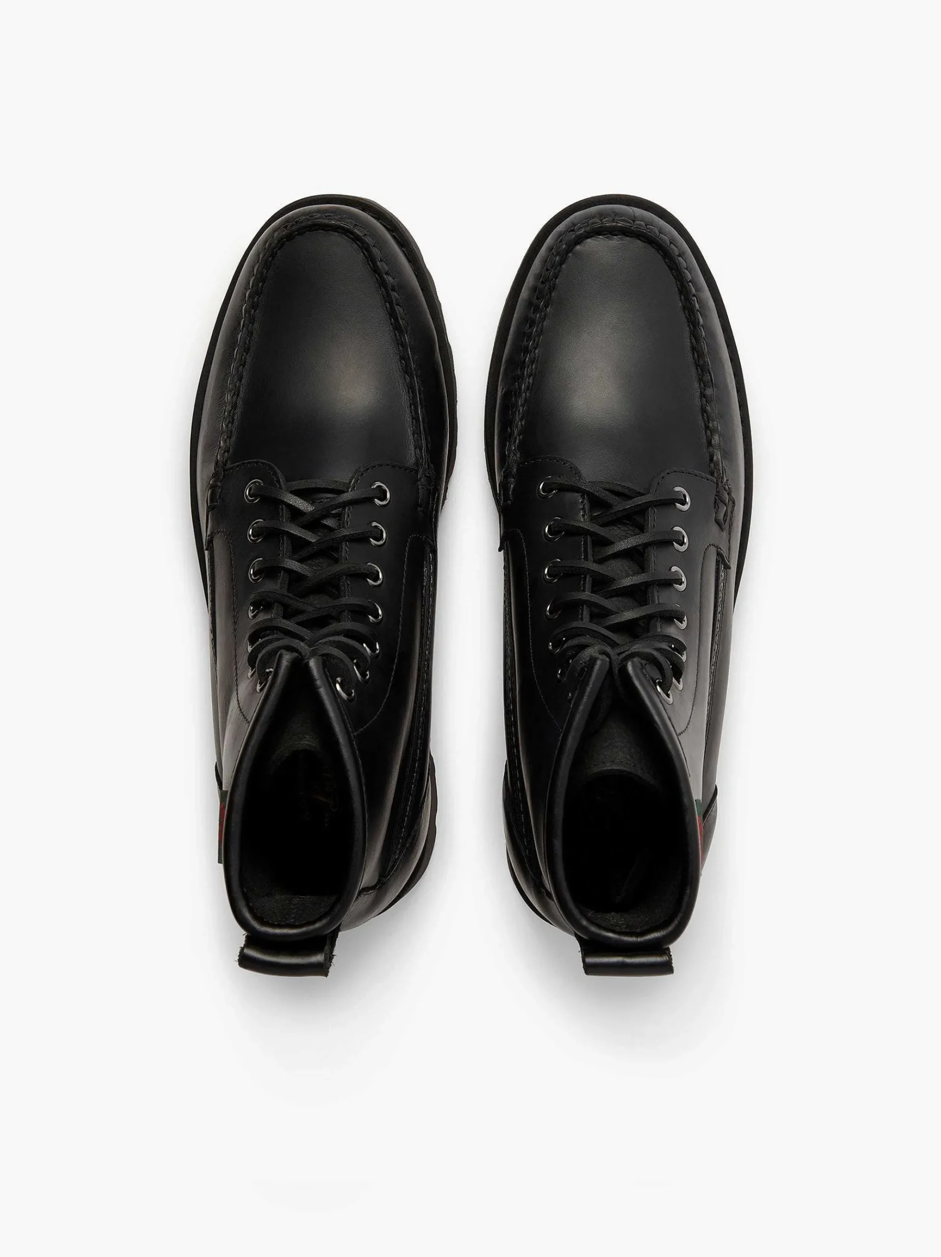 G.H.BASS Ranger Moc Harris Boots Black Shop