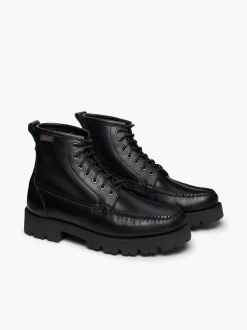 G.H.BASS Ranger Moc Harris Boots Black Shop