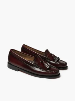 G.H.BASS Weejuns Estelle Brogue Tassel Loafers Wine Shop