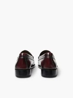 G.H.BASS Weejuns Estelle Brogue Tassel Loafers Wine Shop