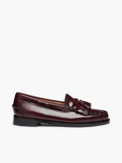 G.H.BASS Weejuns Esther Kiltie Tassel Loafers Wine Outlet