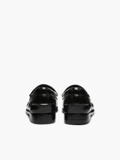 G.H.BASS Weejuns Esther Kiltie Tassel Loafers Black Cheap