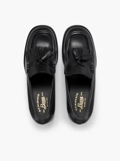 G.H.BASS Weejuns Kiltie Tassel Heels Black Shop